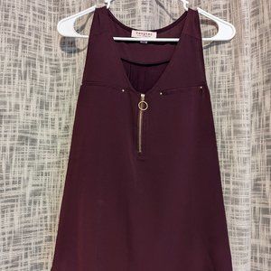 Maroon Tank Top